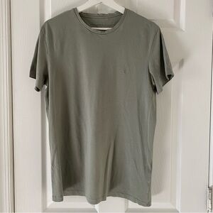 All Saints pastel sage cotton t-shirt men's size M